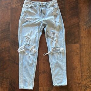 Distressed Light Blue KanCan Jeans